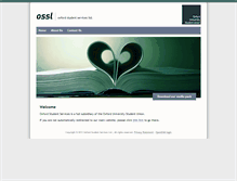 Tablet Screenshot of oxfordstudentservices.com